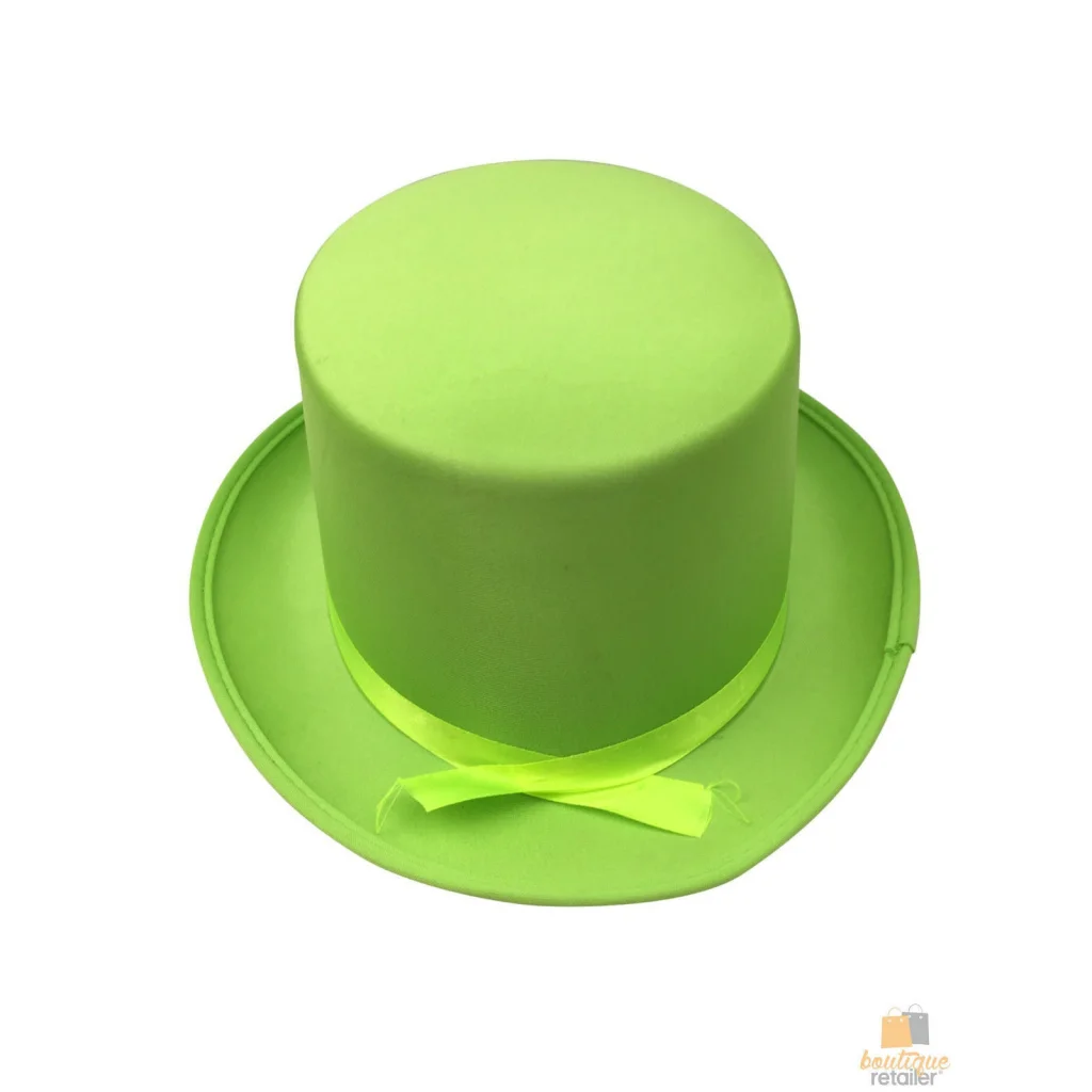 SATIN TOP HAT Costume Party Cap Fancy Dress Trilby Fedora