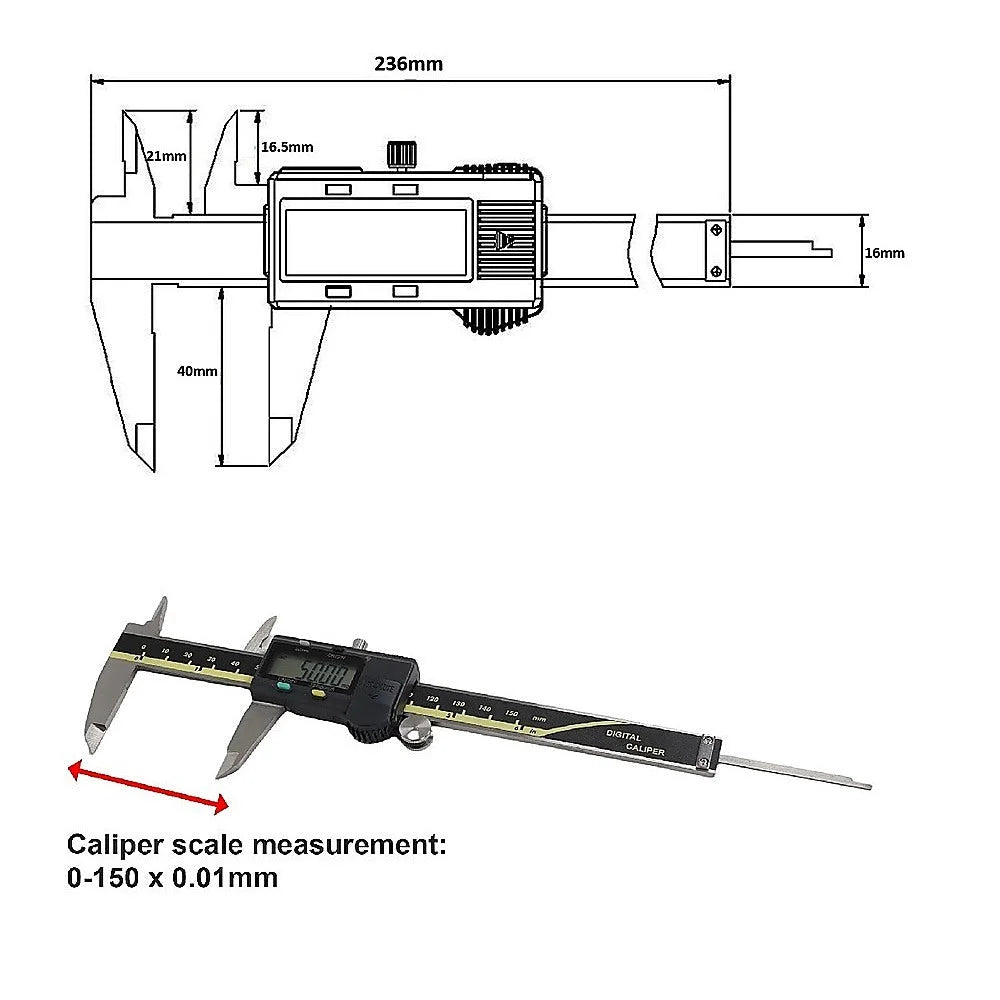 Scale Digital Caliper - Tools > Industrial Tools >