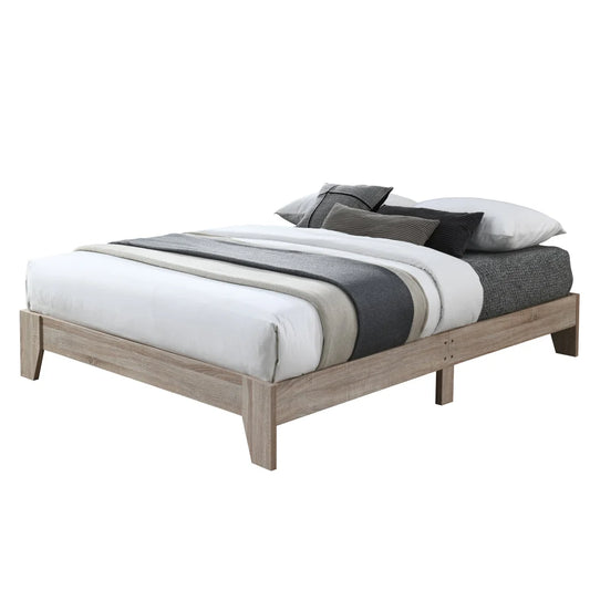 Scandi Bed Base - Queen - Furniture > Bedroom > Beds & Bed