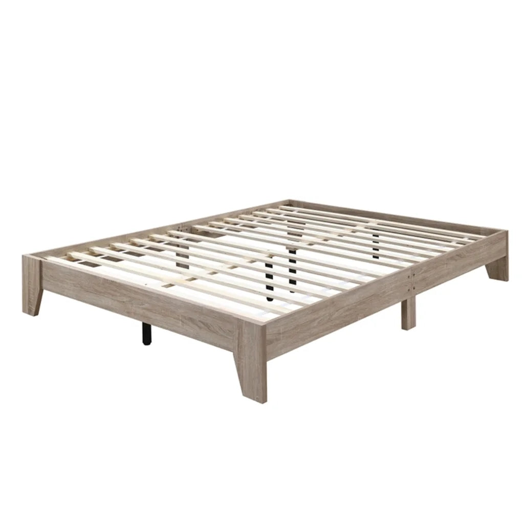Scandi Bed Base - Queen - Furniture > Bedroom > Beds & Bed