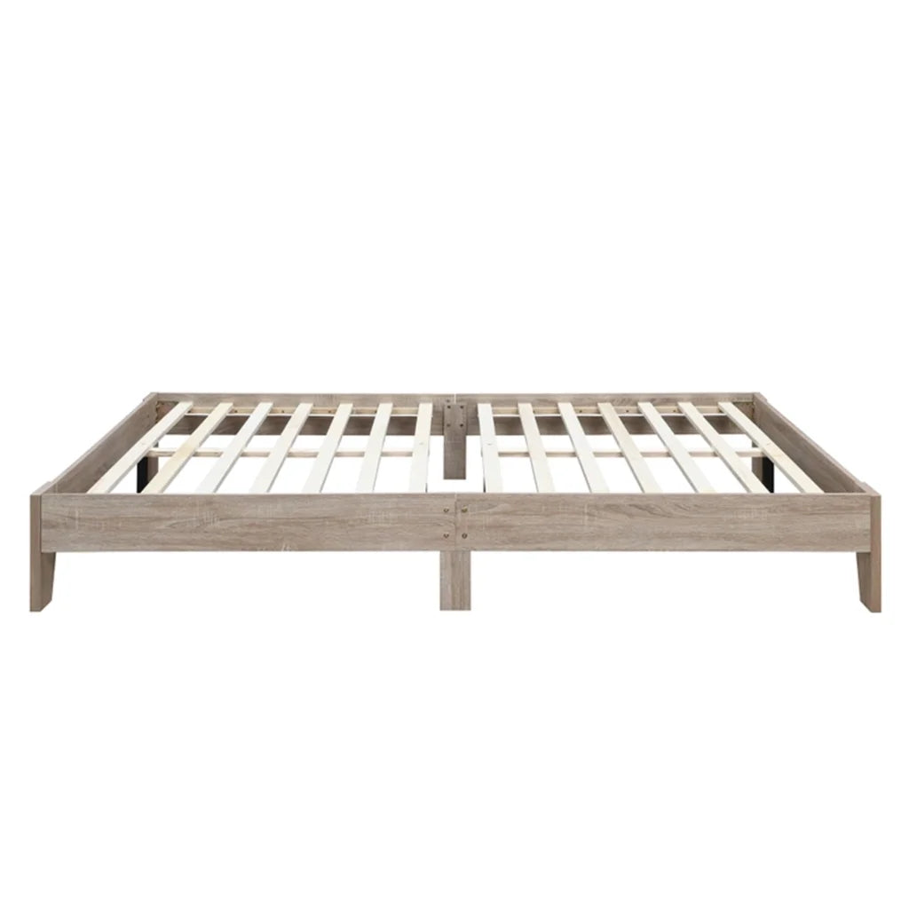 Scandi Bed Base - Queen - Furniture > Bedroom > Beds & Bed