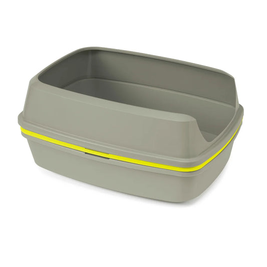 Scoop Free Cat Litter Box Moderna Lift-to-Sift - Grey Jumbo