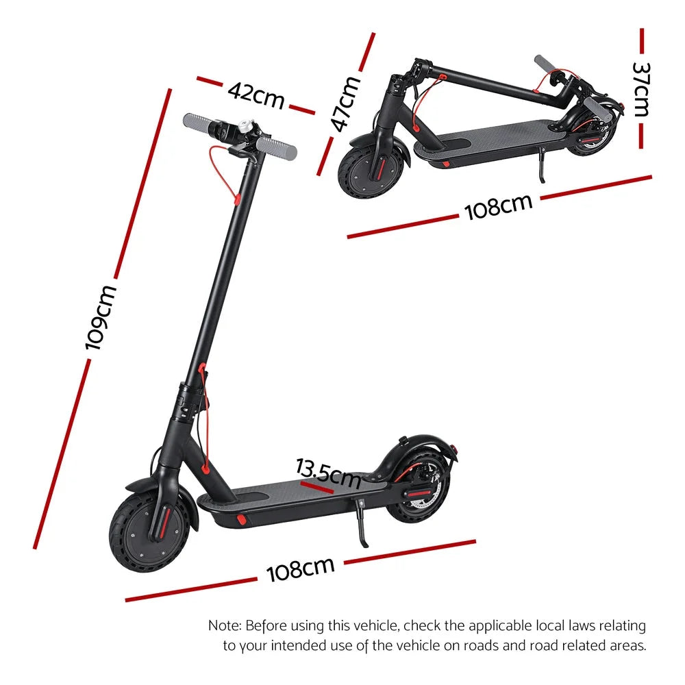 Scooter 800W 25KM/H Folding Portable Riding for Adults