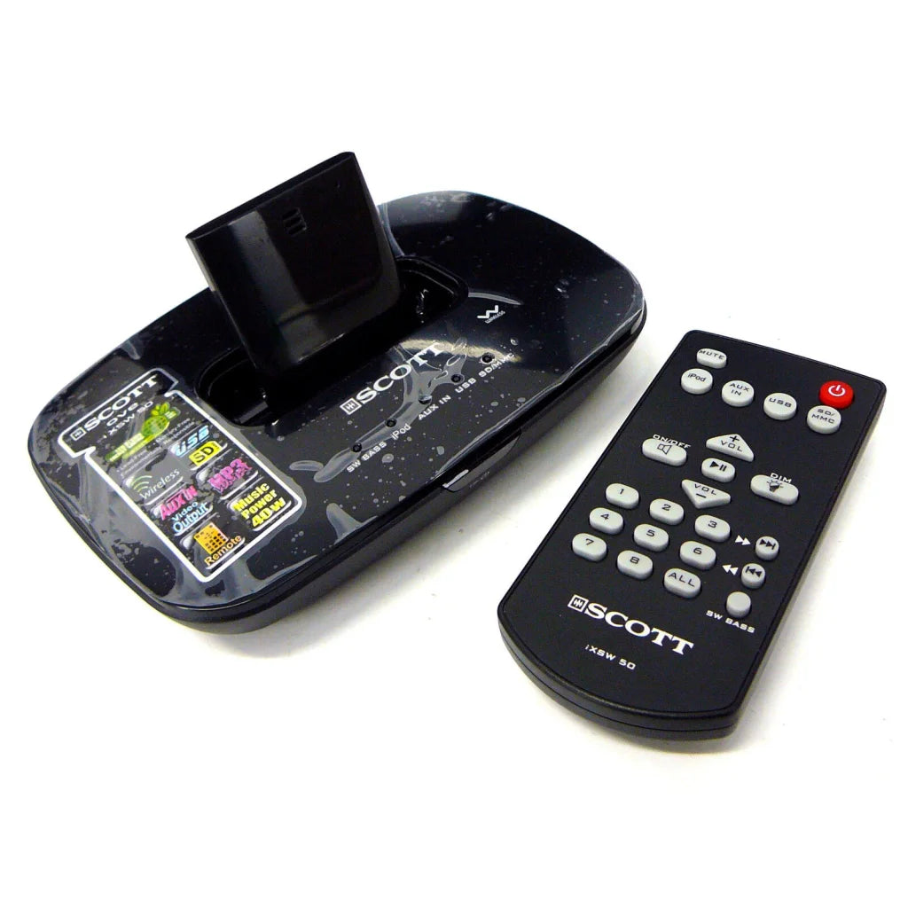Scott 2.4Ghz Wireless OVE Speaker System USB SD Bluetooth