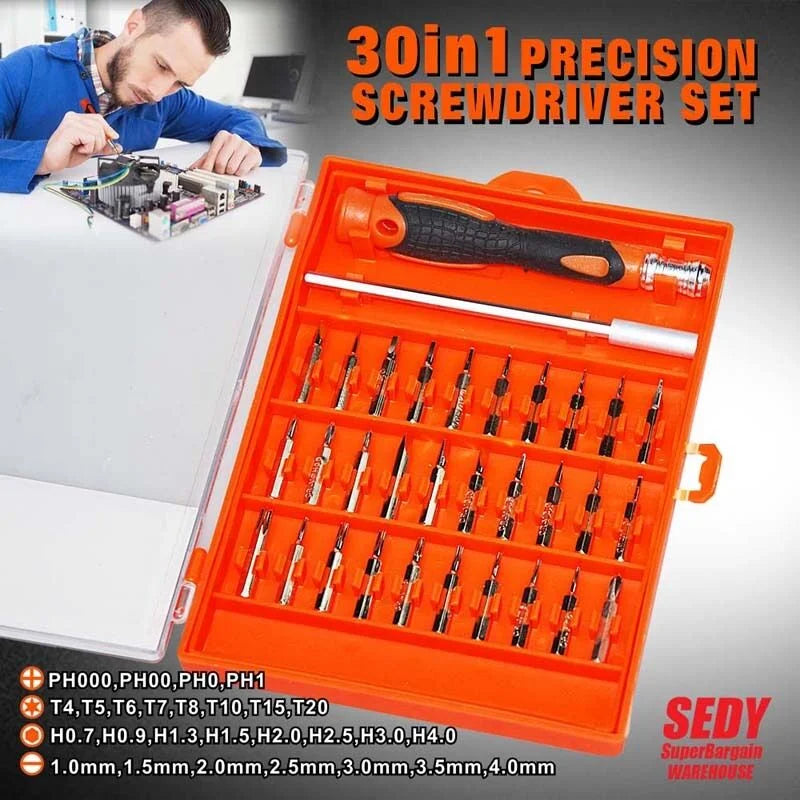 Screwdriver Sets 30x Random Sets for Bulk Sale - Tools