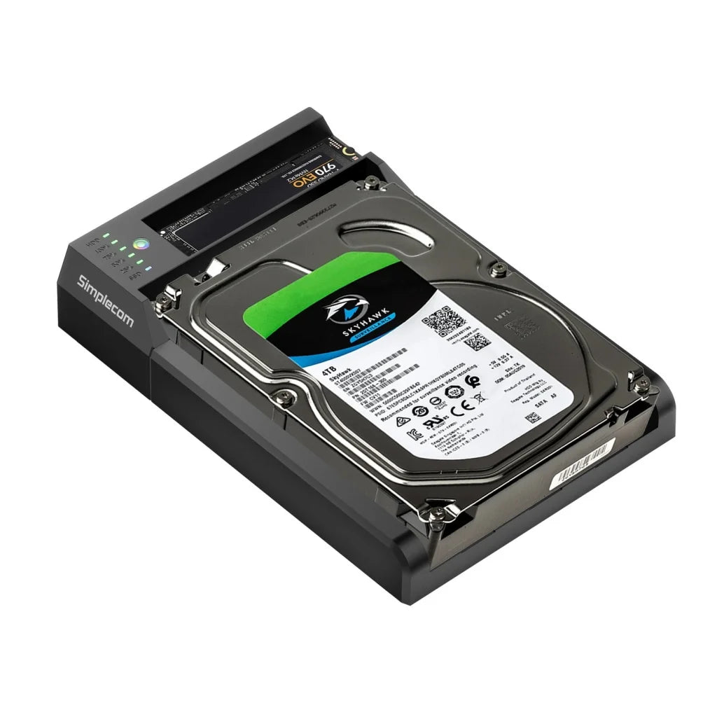 SD570 NVMe M.2 + SATA HDD & SSD Dual Bay Docking Station