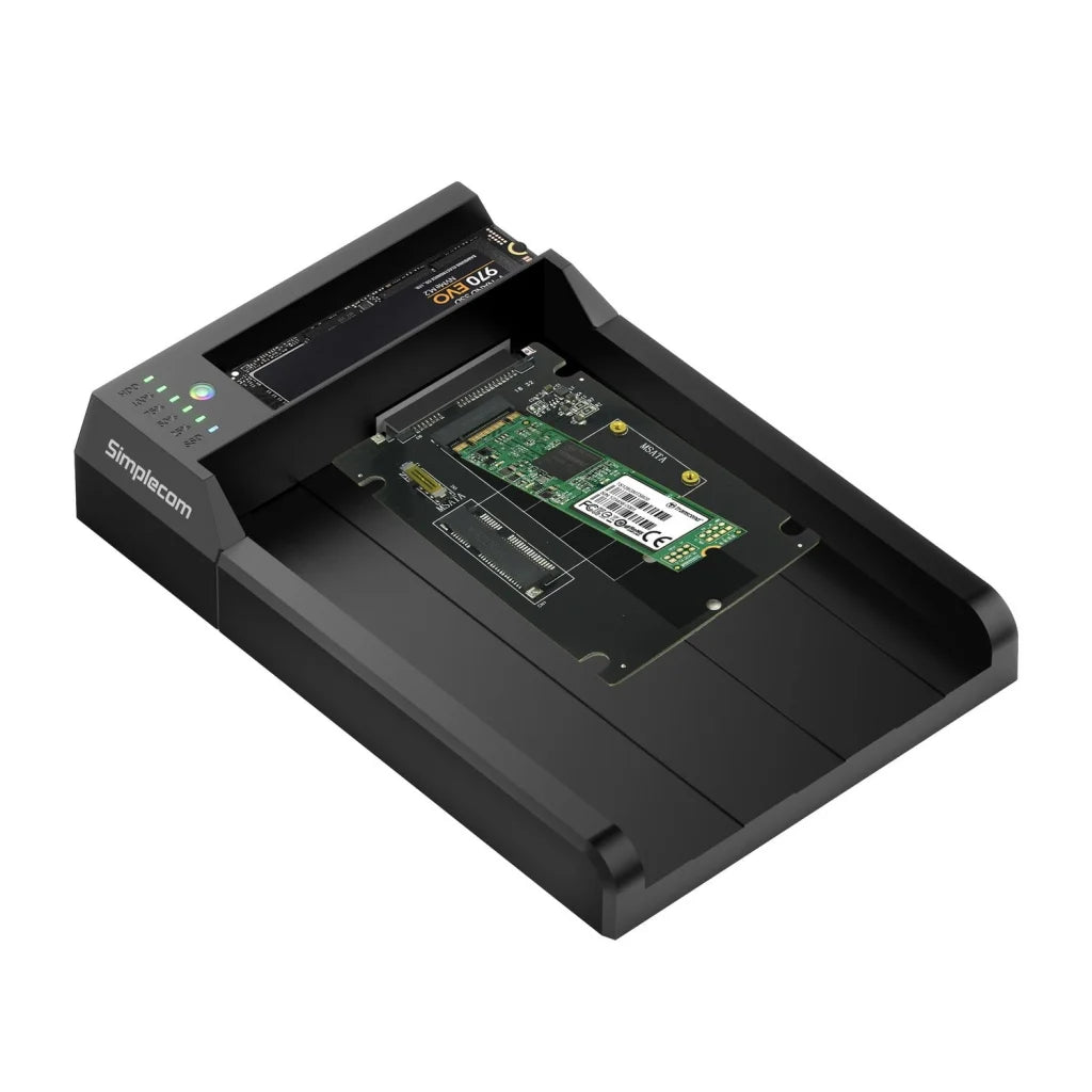 SD570 NVMe M.2 + SATA HDD & SSD Dual Bay Docking Station