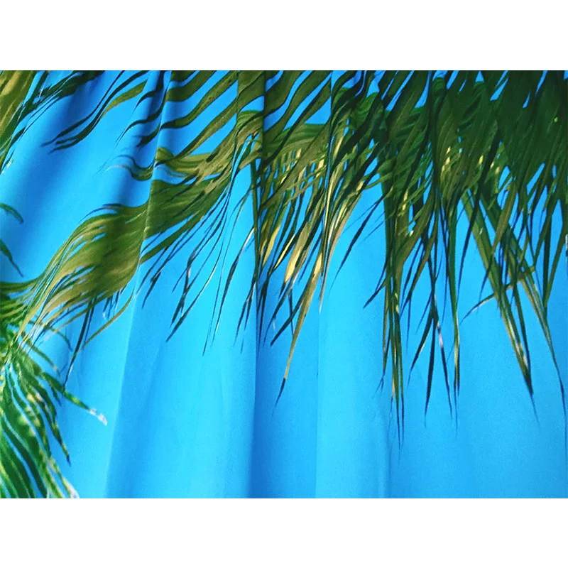 Sea View 3D Printing Blockout Curtains 260x213cm PINCH