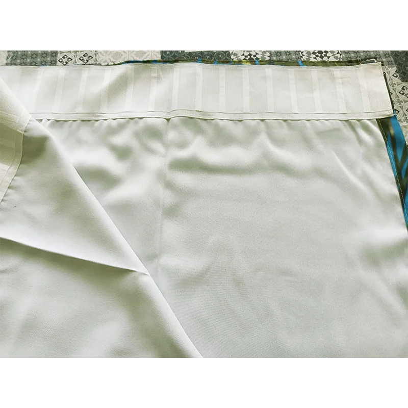 Sea View 3D Printing Blockout Curtains 2x131x160cm PINCH