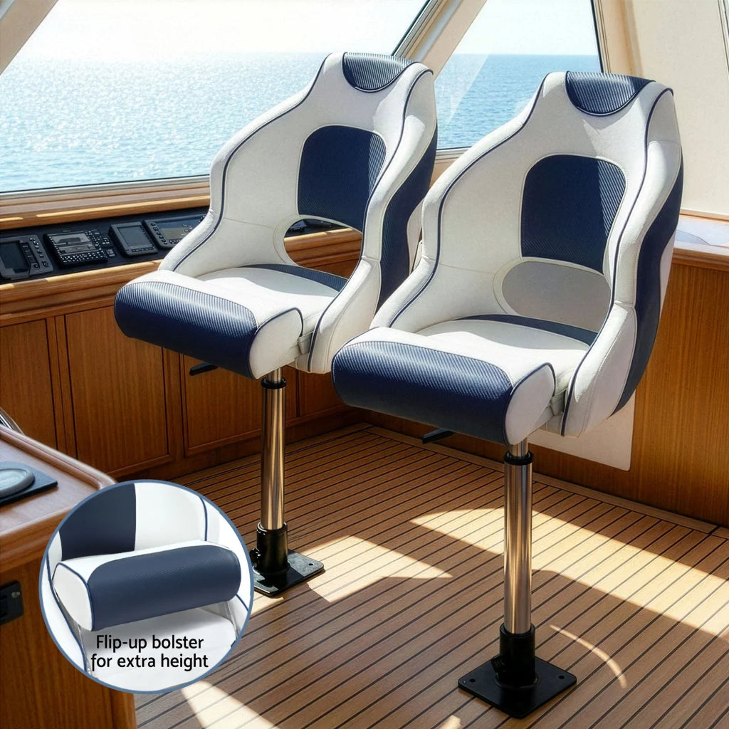 Blue 15cm seamanship captain bucket with attachment points and product body