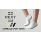 Seamless Sport Sneakers Socks Non-Slip Heel Tab