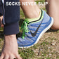 Seamless Sport Sneakers Socks Non-Slip Heel Tab White