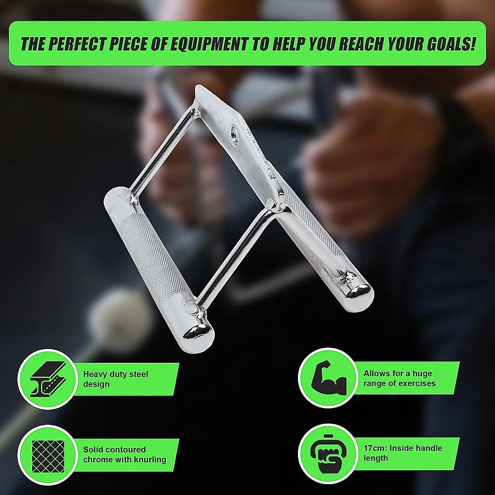 Seated Row Handle Bar - Fitness Accessories