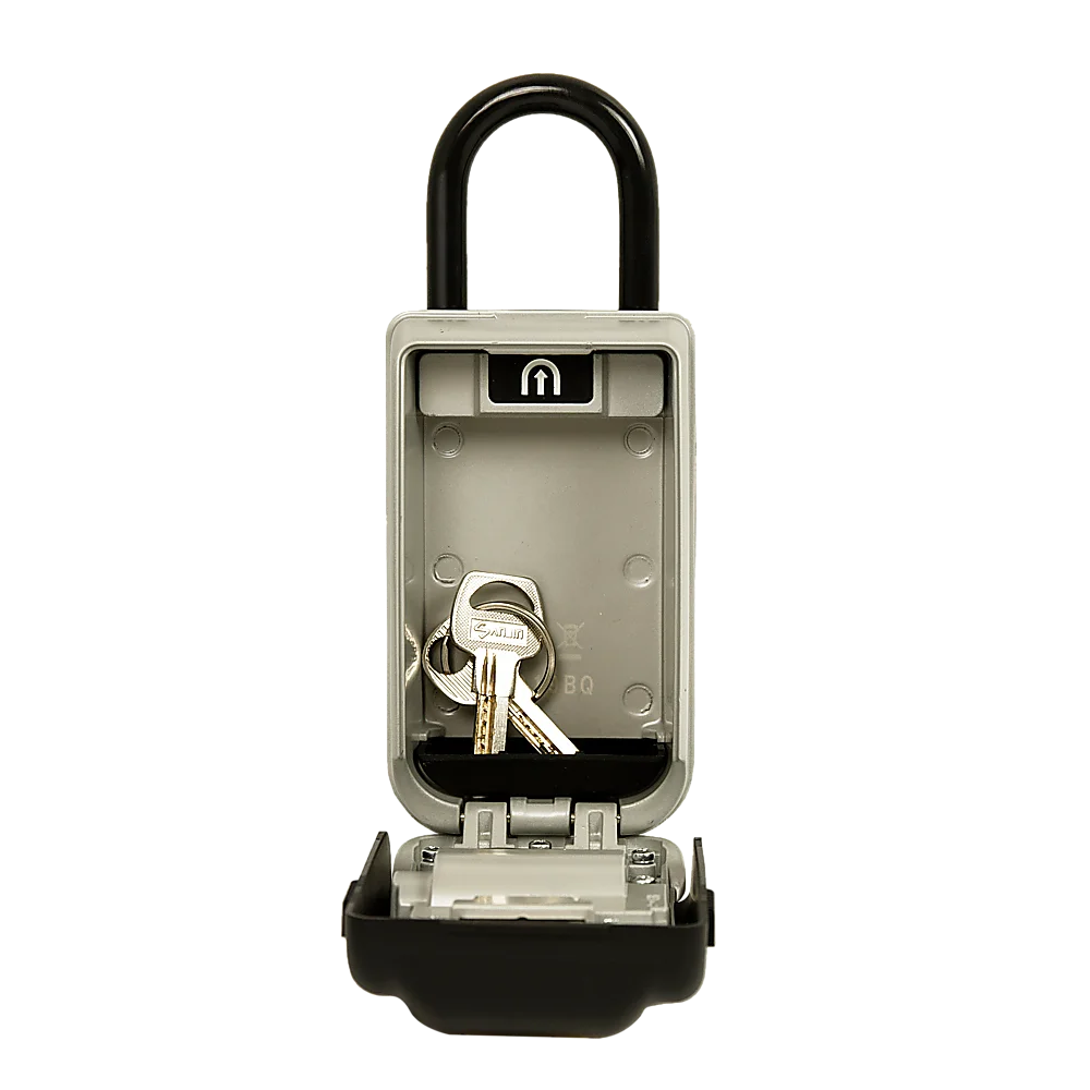 Security 4-Digit Combination Cable Lock Box with Luminous