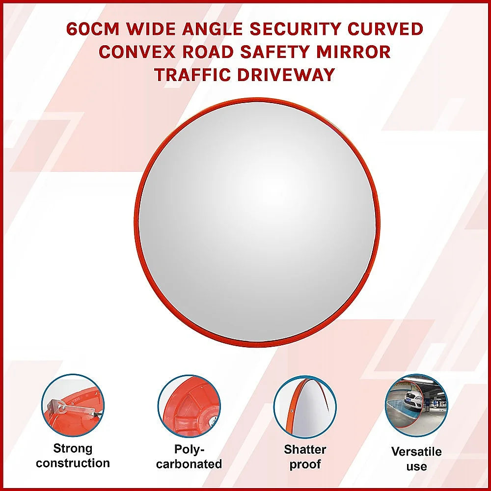 Security Convex Mirror 60cm Wide Angle Road Safety Traffic