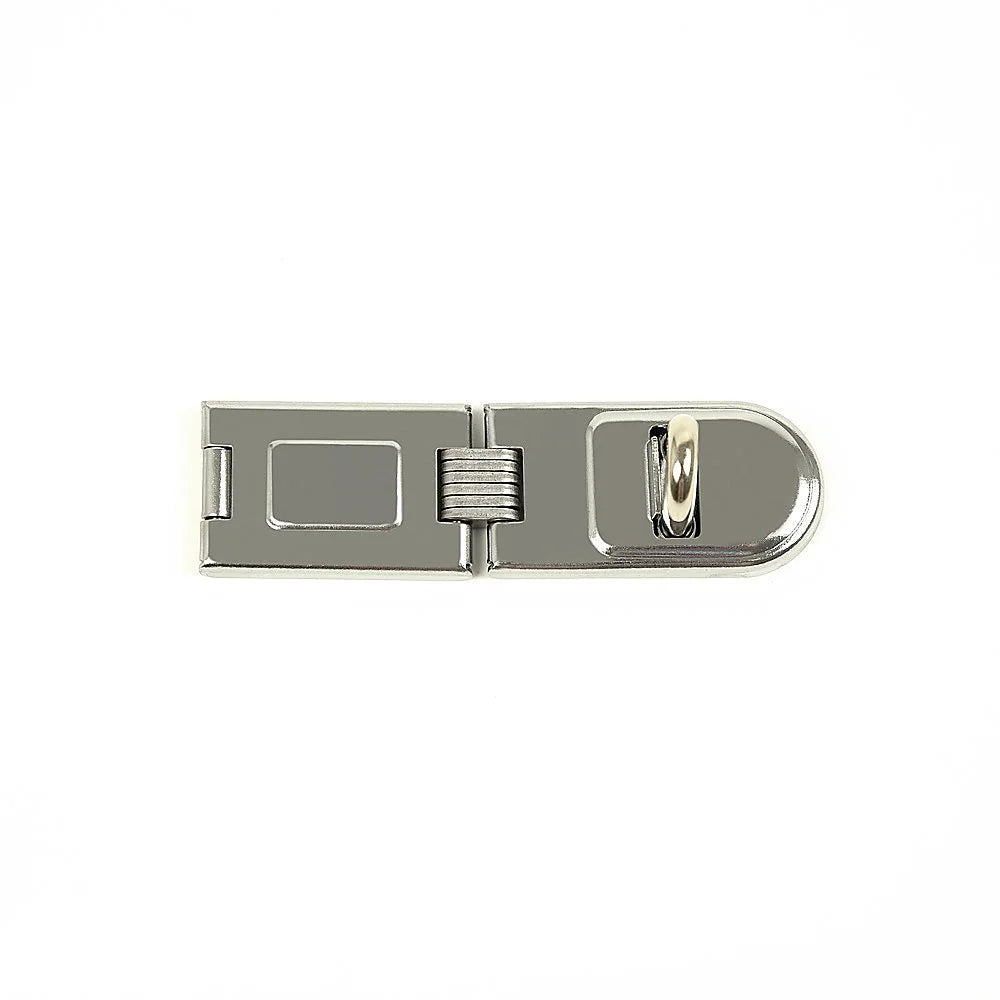 Security Lock Hardened Steel Fixed Staple Hasp - 6-1/4 in. L