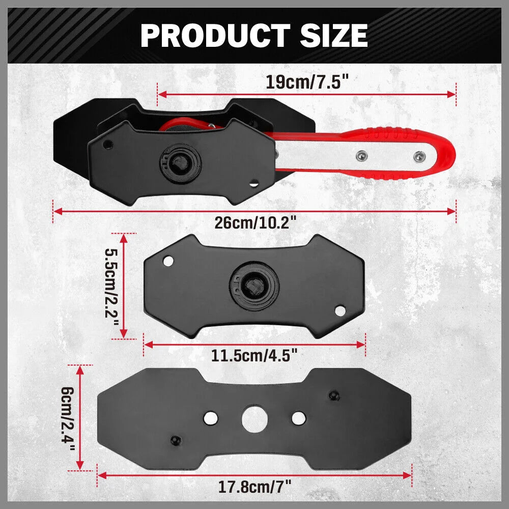 SEDY Car Brake Caliper Tool 360° Swing Ratchet Wrench Car