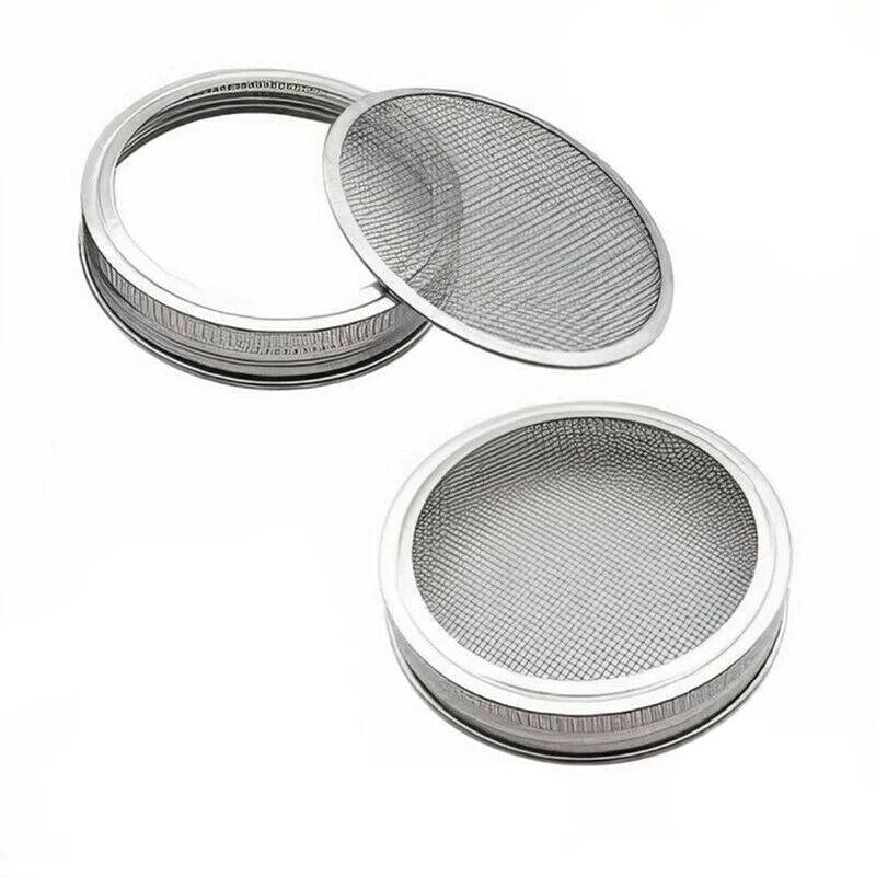 Seed Sprouting Lids Tools Strainer Screen Kits For Wide