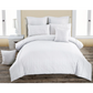 Seersucker Duvet Quilt Cover Set Queen Size White - Home &