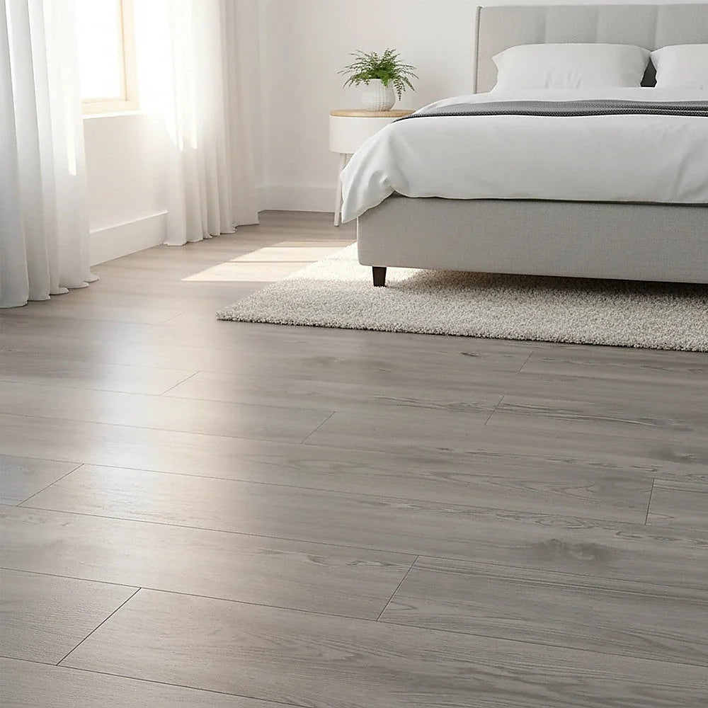 Self Adhesive Flooring Floor Tiles Ebony Wood Grain 16 Pack