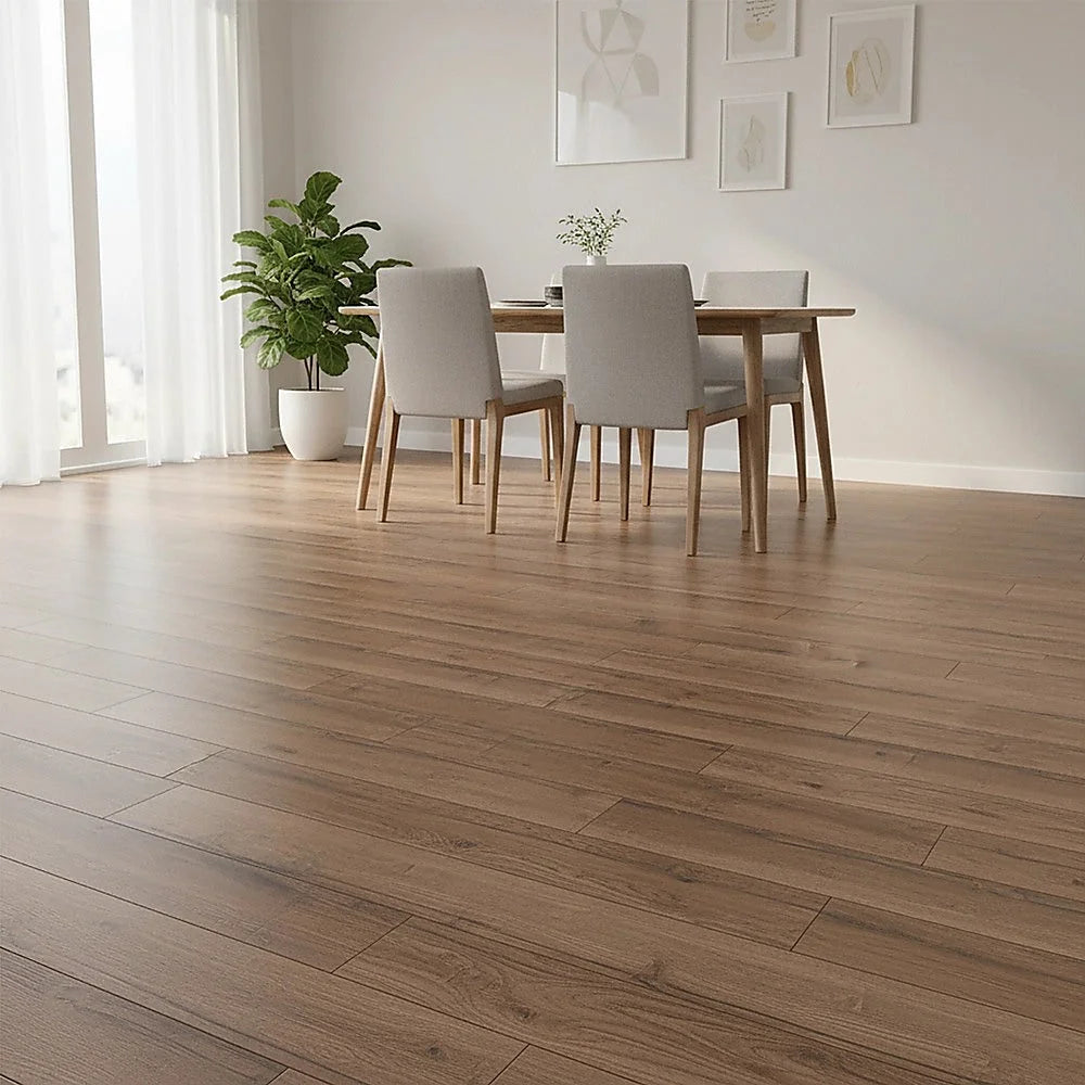 Self Adhesive Flooring Floor Tiles Smoked Eucalyptus Wood