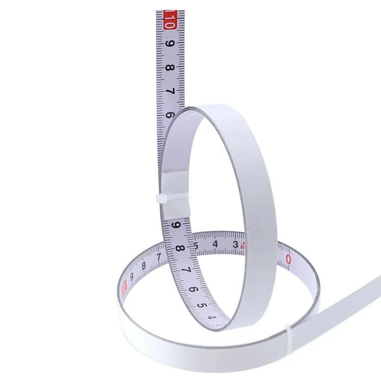 Self-adhesive Steel Ruler with 1m Tape Measure - Sticky