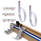 Self-adhesive Steel Ruler with 5m Tape Measure - Tools >