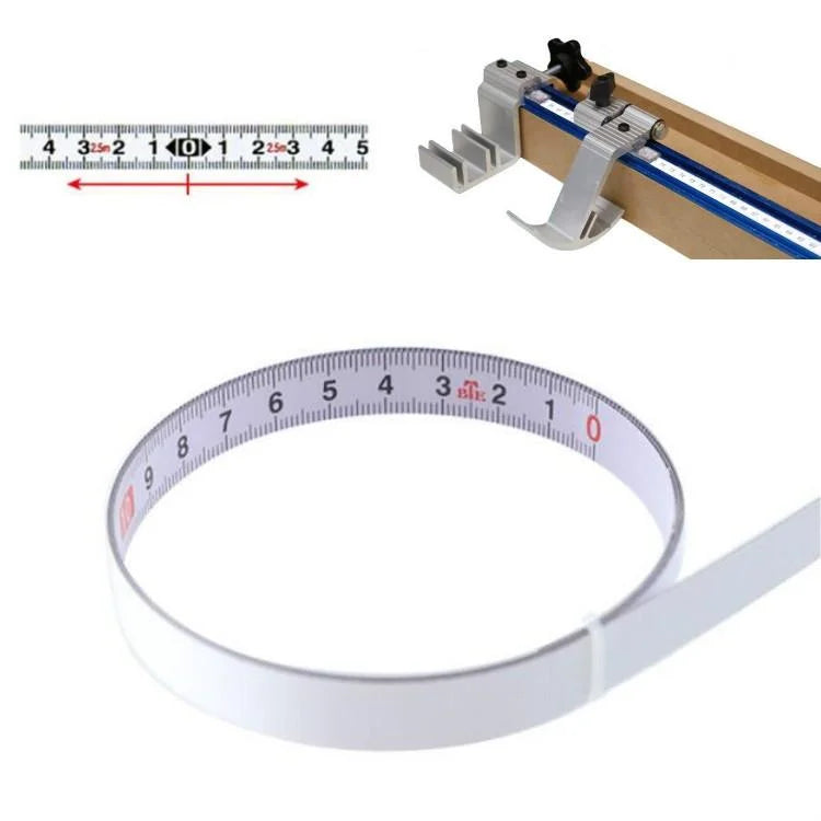 Self-adhesive Steel Ruler with Tape Measure - 4m - Tools >