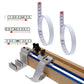 Self-adhesive Steel Ruler with Tape Measure - 4m - Tools >