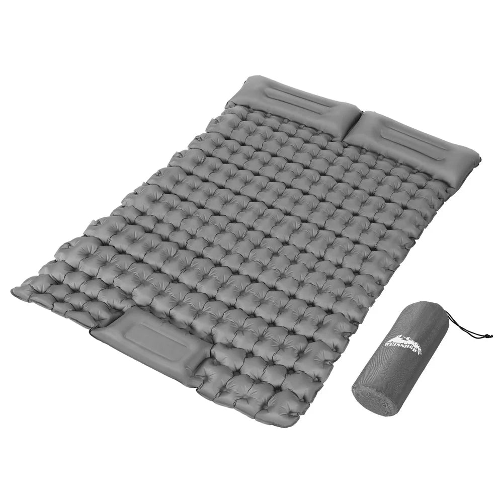 Self-Inflating Mattress Camping Sleeping Mat Air Bed Double