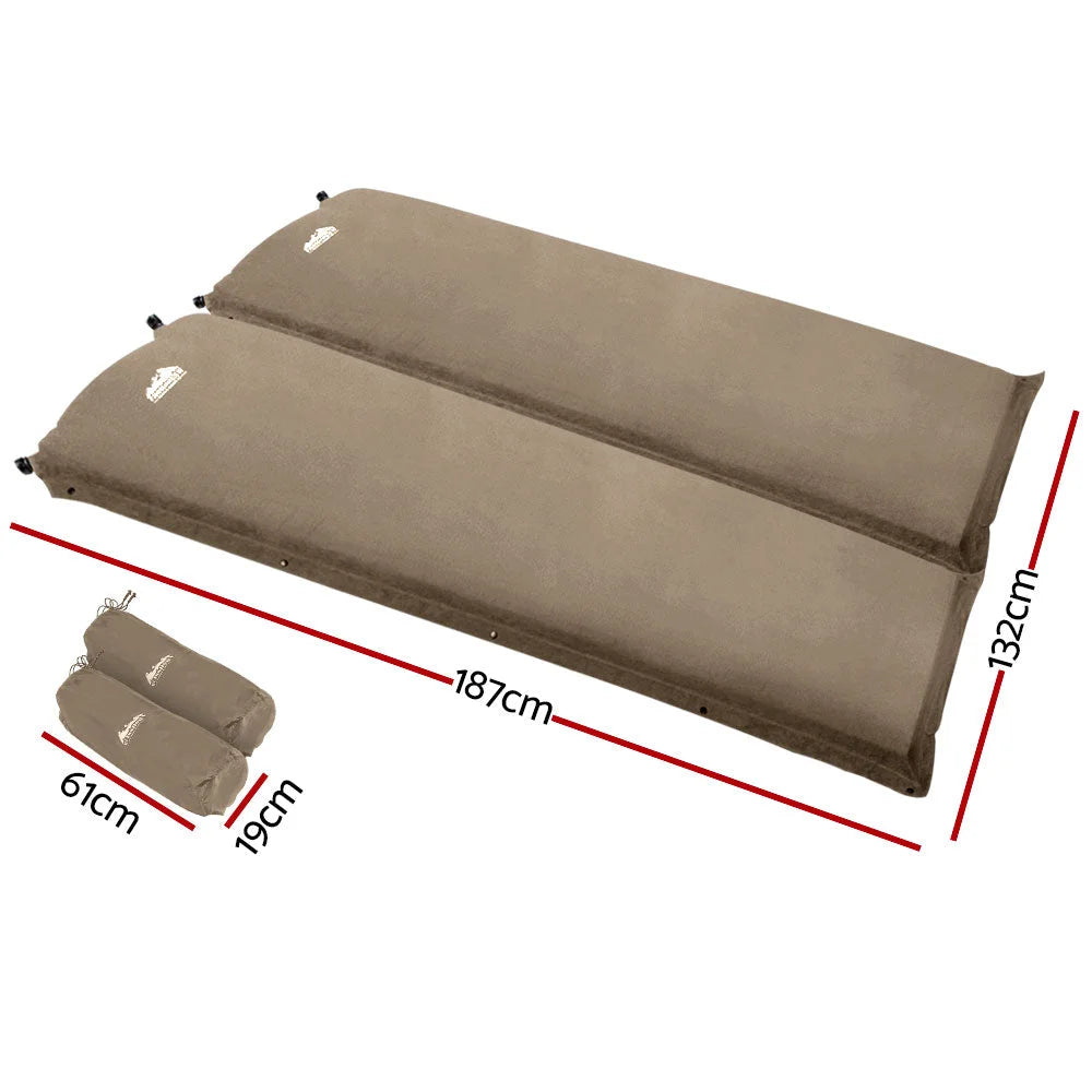 Self Inflating Mattress Camping Sleeping Mat Air Bed Pad