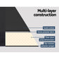 Self Inflating Mattress Camping Air Bed Pad Black