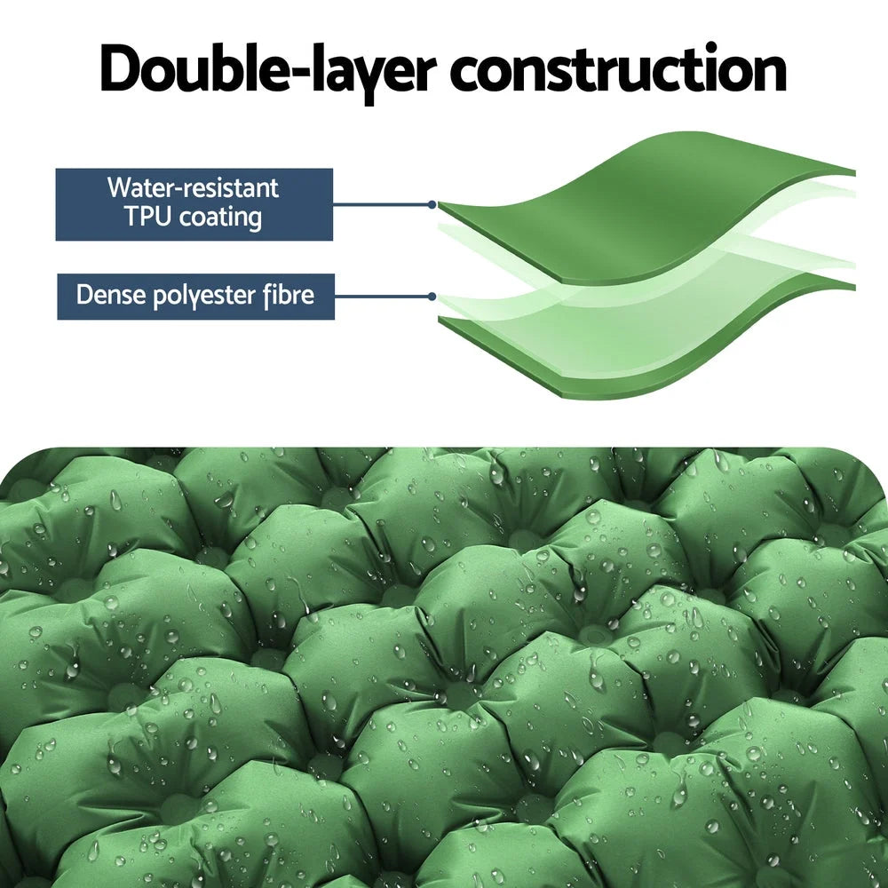 Self-Inflating Mattress Camping Sleeping Mat Air Bed Pad