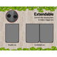 Self Inflating Mattress Grey Outdoor
