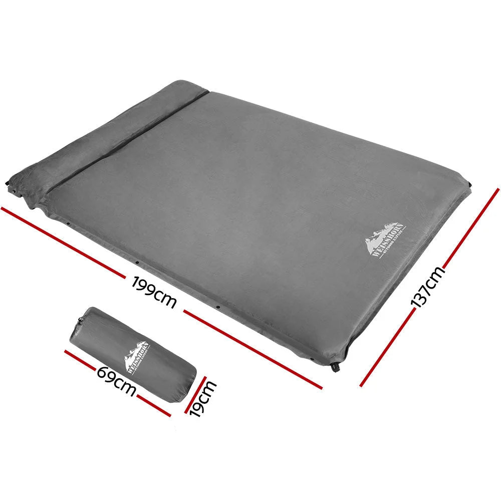 Self Inflating Mattress Outdoor Grey