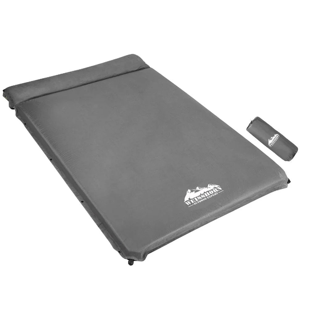 Grey Self Inflating Mattress Outdoor
