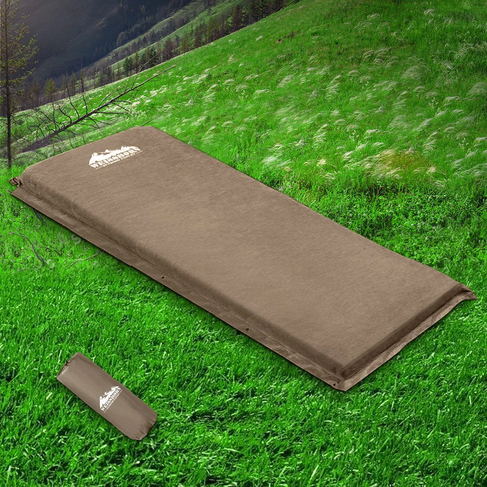 Self‑Inflating Mattress Single 10 cm Thick (Joinable)