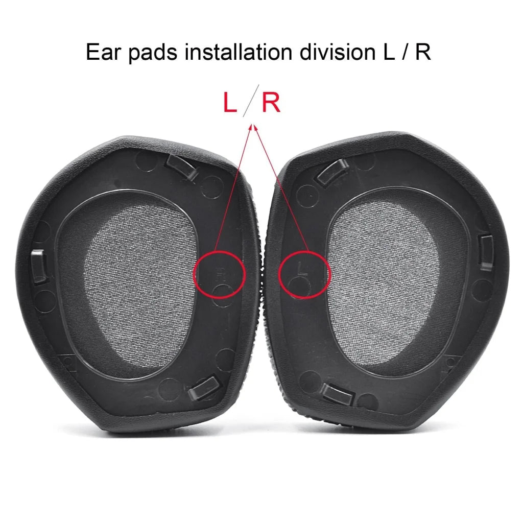 Sennheiser Earpads - 2 Pack Velvet Cloth Earmuffs For Hdr Rs Series-1915198125786664964