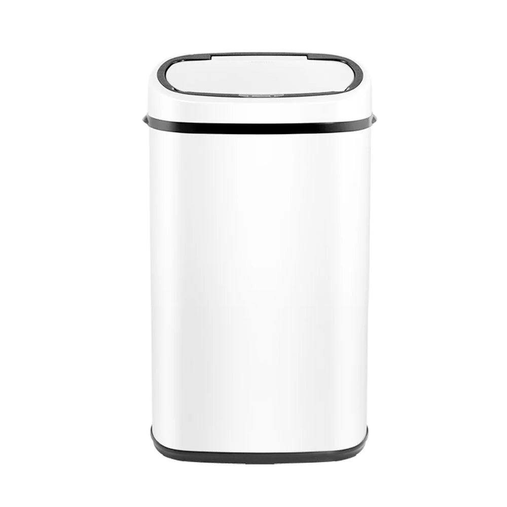Sensor Bin 58L - White - Devanti