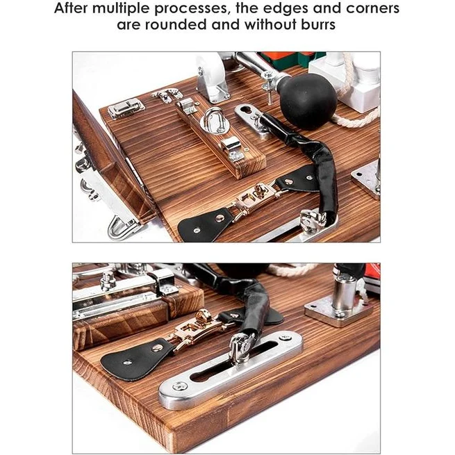 Sensory Toys Activity Board Educational Learning Toys Brain