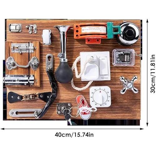 Sensory Toys Activity Board Educational Learning Toys Brain