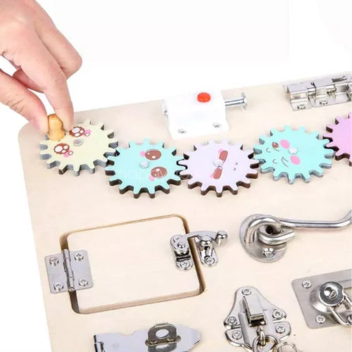 Sensory Toys Activity Board Educational Learning Toys Brain