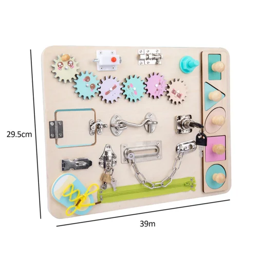 Sensory Toys Activity Board Educational Learning Toys Brain