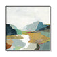 September Afternoon Wall Art Canvas 90cmx90cm Black Frame
