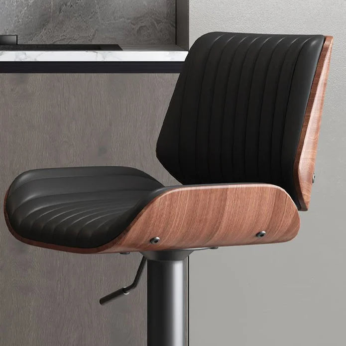 SERENITà European Wooden Modern Bar Stools Bistro Stool