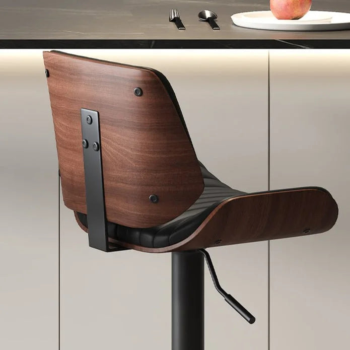 SERENITà European Wooden Modern Bar Stools Bistro Stool