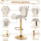 SERENITà Swivel Bar Stools Set of 2 Counter Height