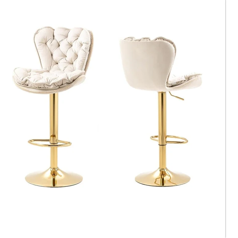 SERENITà Swivel Bar Stools Set of 2 Counter Height