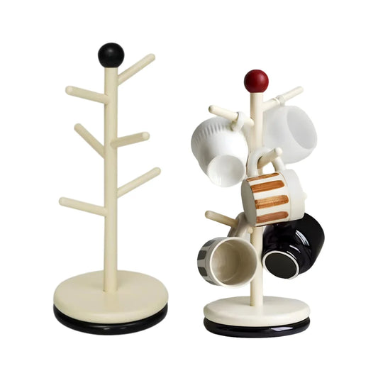 Set 2 Rotating Cup Mug Holder Assort 31cm