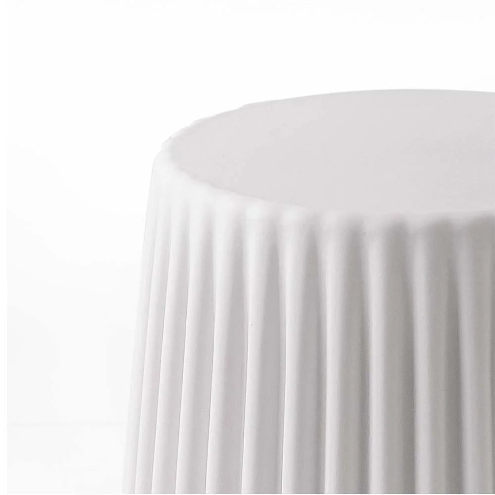 Set of 2 Cupcake Stool Plastic Stacking Stools Chair
